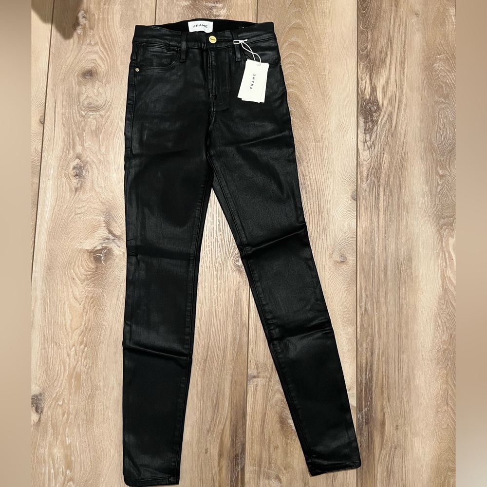 Frame Le High Skinny Crop coated